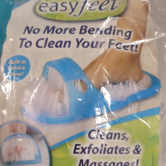 Easy Feet Cleaner Scrubber Feet Shower Spa Easy Cleaning Exfoliating - Picture 1 of 5